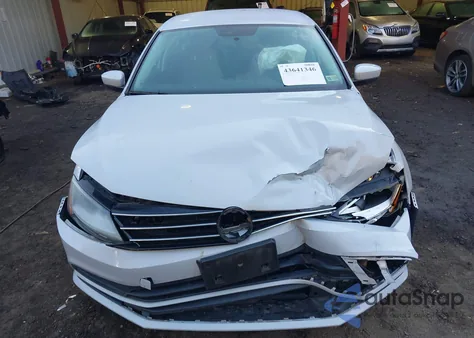 2017 Volkswagen Jetta 1.4T S из США, поврежденный, VIN 3VW2B7AJ4HM233162